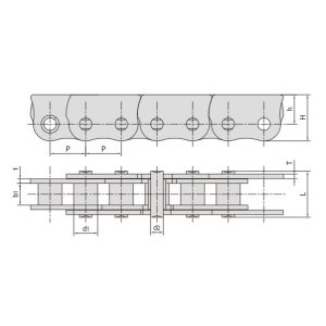 catena antipiega per finestra scorrevole