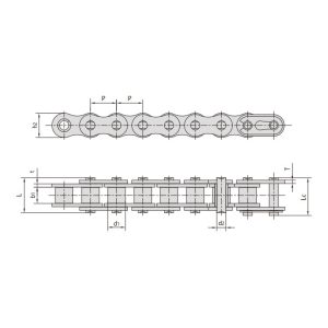 catena di trasmissione per motocicli