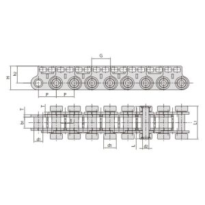 catene per attrezzature per pannelli a base di legno