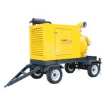 pompa mobile diesel per acque reflue