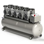 compressore d'aria dentale elettrico oil-free