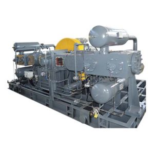 compressore alternativo montato su skid