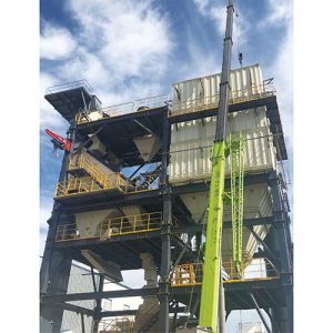 impianto di produzione di sabbia a secco a torre