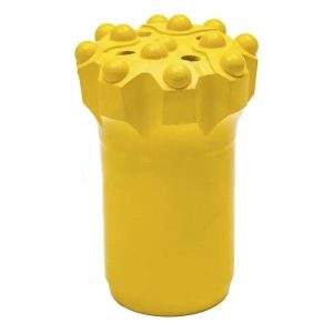 Punta a bottone retrattile con filettatura T45 e centro ribassato